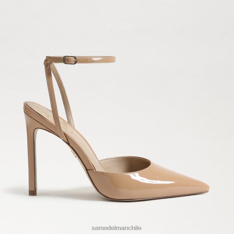 Sam Edelman P802J735 calzado patente de arena dorada mujer salón destalonado avril