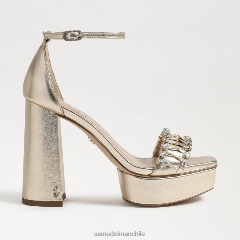 Sam Edelman P802J759 calzado hoja de oro mujer tacon plataforma ninette