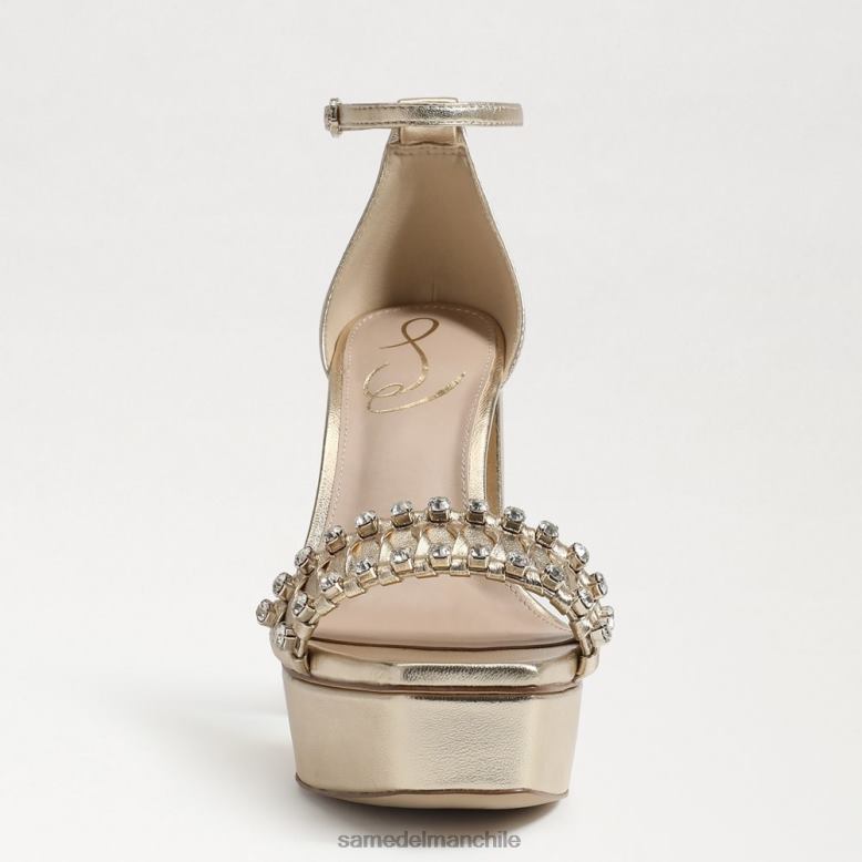 Sam Edelman P802J759 calzado hoja de oro mujer tacon plataforma ninette