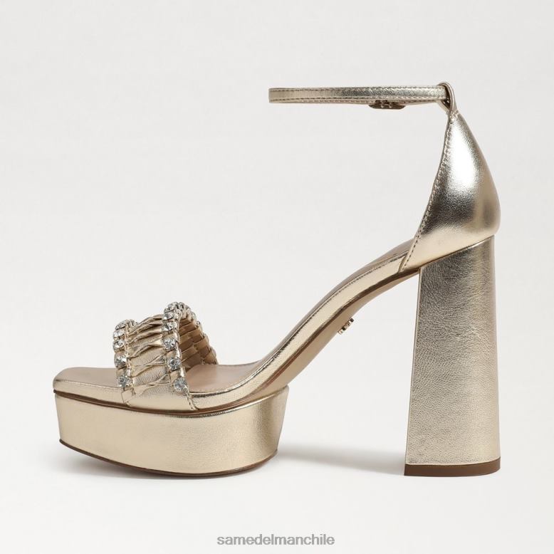 Sam Edelman P802J759 calzado hoja de oro mujer tacon plataforma ninette