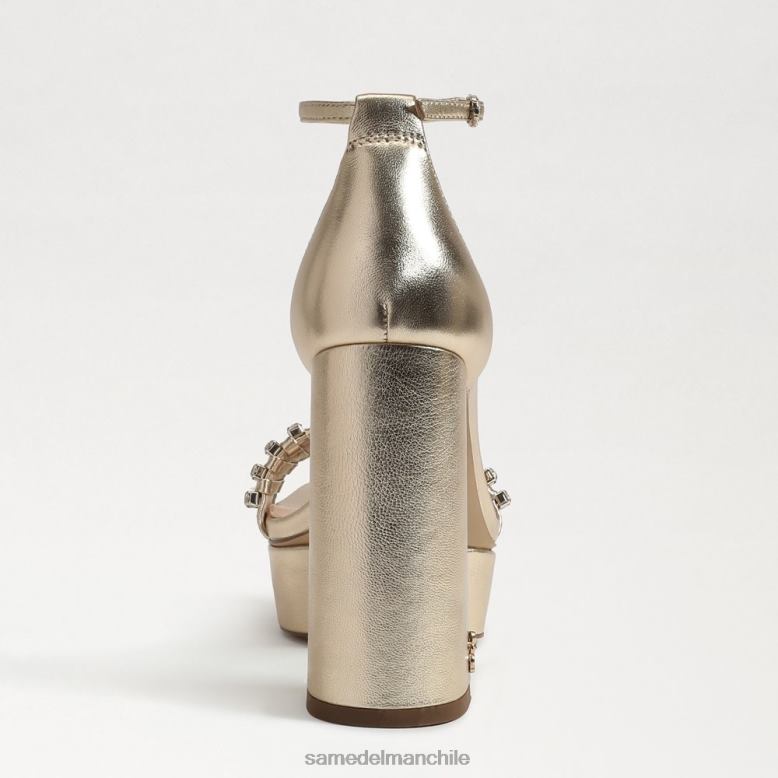 Sam Edelman P802J759 calzado hoja de oro mujer tacon plataforma ninette