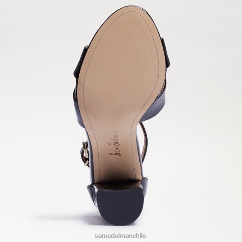 Sam Edelman P802J772 calzado negro mujer sandalia yancy con correa en el tobillo