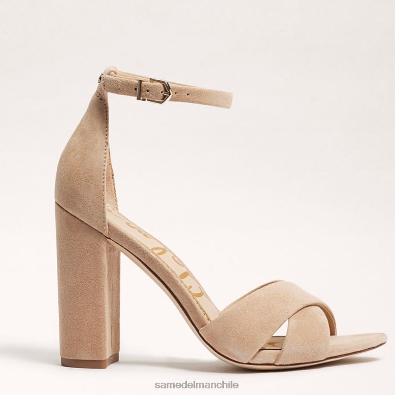 Sam Edelman P802J775 calzado avena mujer sandalia yancy con correa en el tobillo