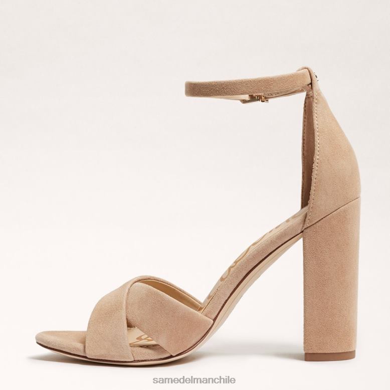 Sam Edelman P802J775 calzado avena mujer sandalia yancy con correa en el tobillo