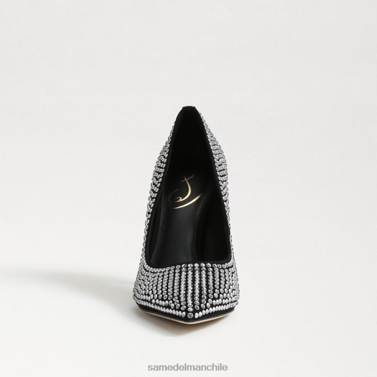 Sam Edelman P802J863 calzado ante negro mujer bomba antonia brillo