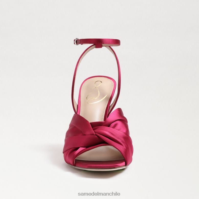 Sam Edelman P802J949 calzado raso frambuesa mujer tacón con tiras lavanda