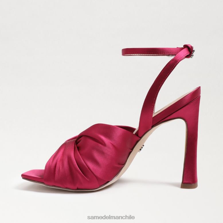 Sam Edelman P802J949 calzado raso frambuesa mujer tacón con tiras lavanda