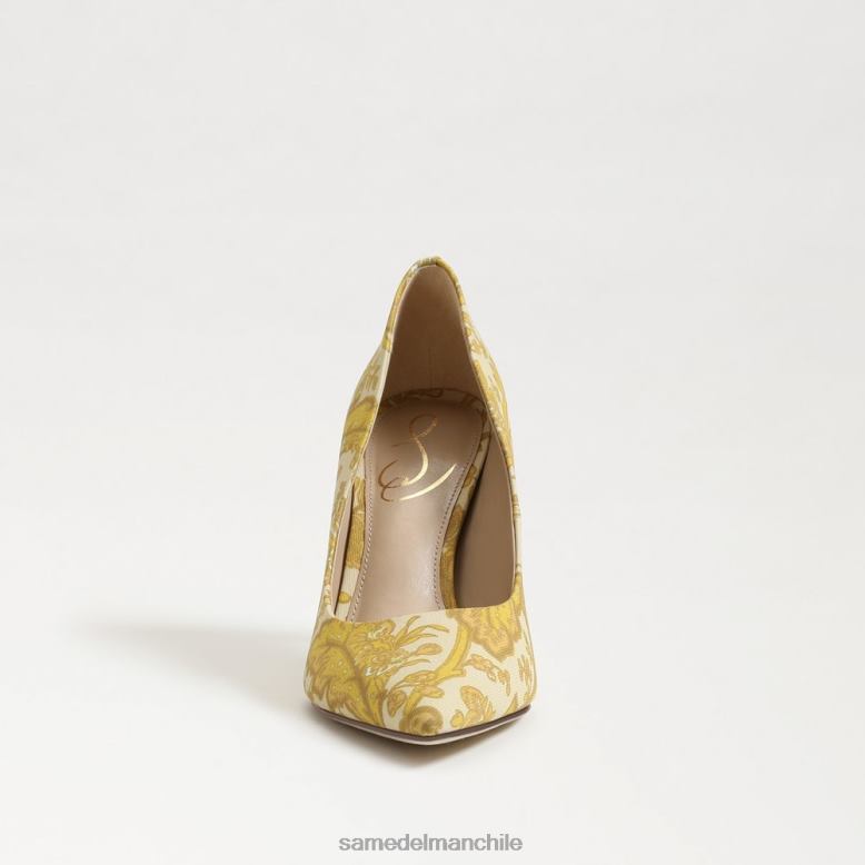 Sam Edelman P802J134 calzado cúrcuma mujer tacón con punta puntiaguda color avellana