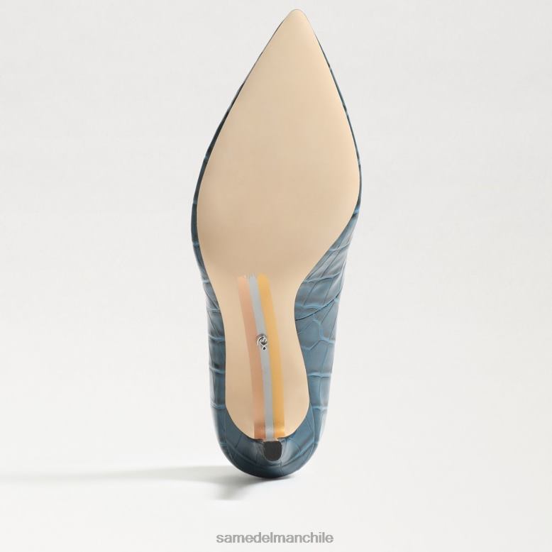 Sam Edelman P802J149 calzado índigo salvaje mujer tacón con punta puntiaguda color avellana