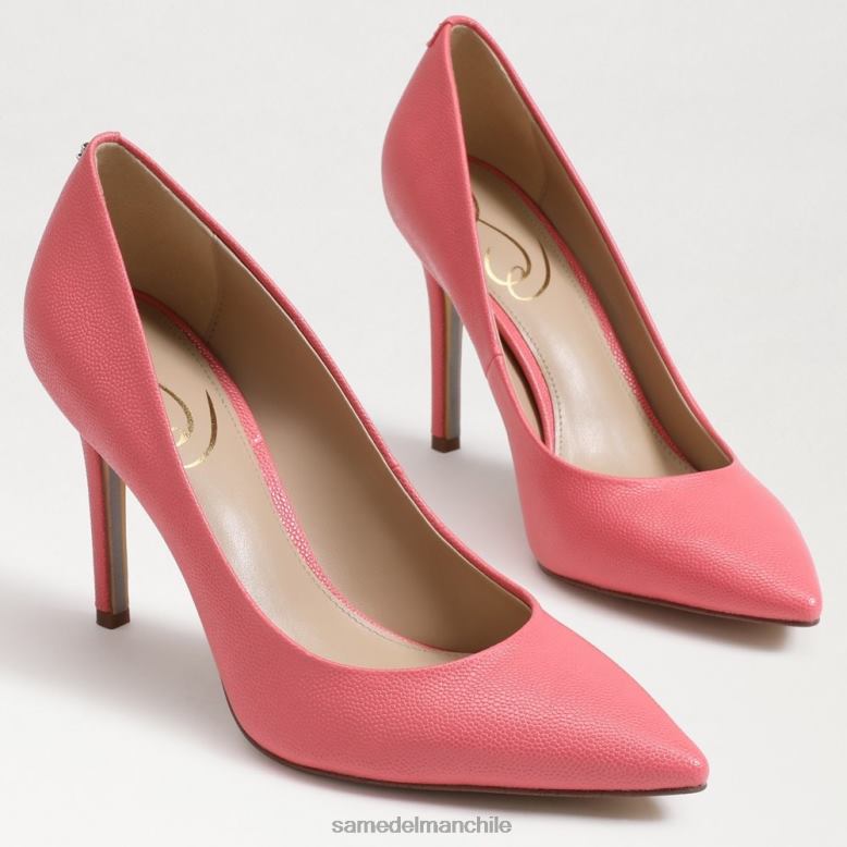 Sam Edelman P802J156 calzado coral calipso mujer tacón con punta puntiaguda color avellana