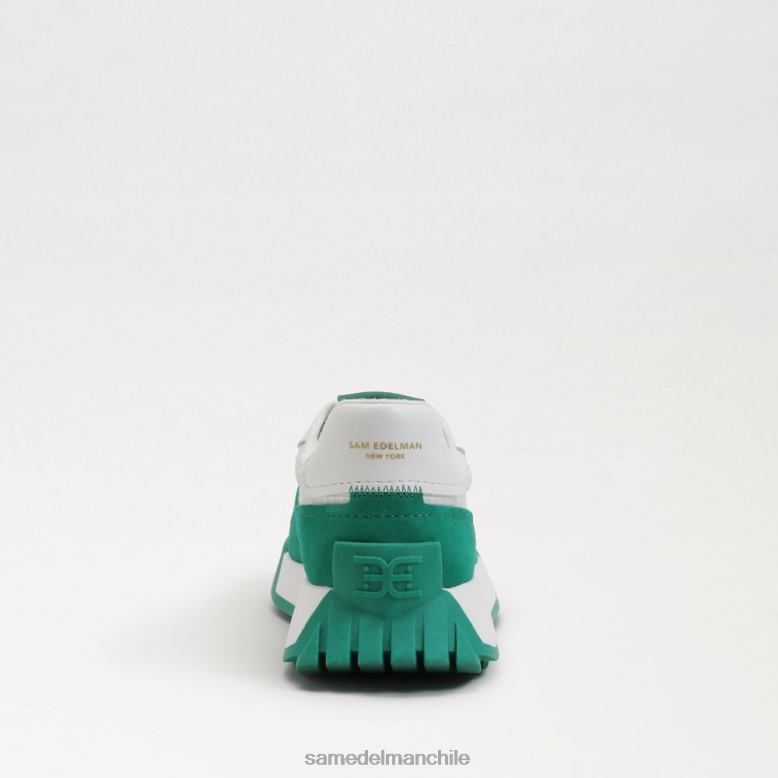Sam Edelman P802J267 calzado verde blanco mujer zapatilla layla