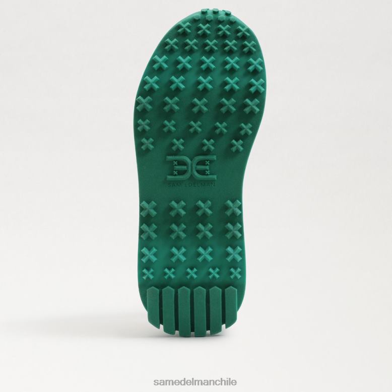 Sam Edelman P802J267 calzado verde blanco mujer zapatilla layla