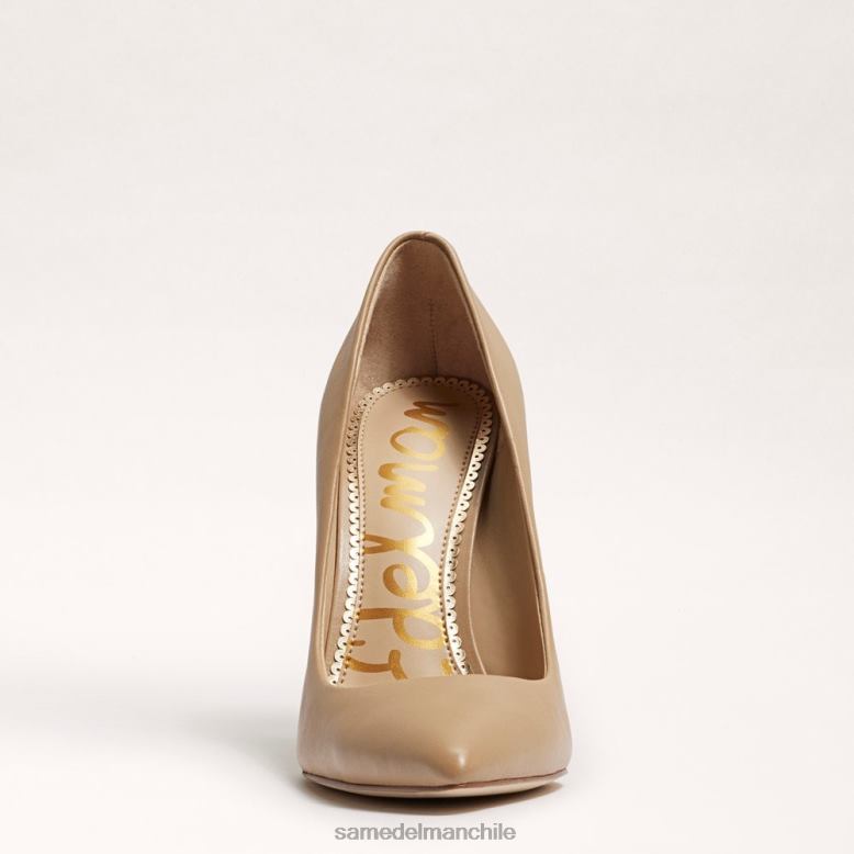 Sam Edelman P802J408 calzado beige suave mujer danna tacón puntiagudo