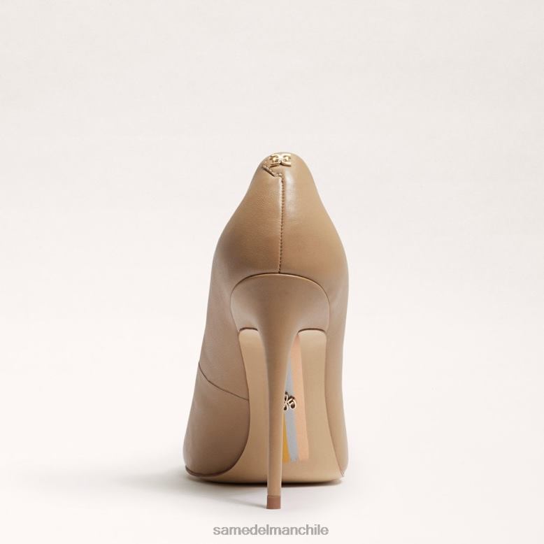 Sam Edelman P802J408 calzado beige suave mujer danna tacón puntiagudo