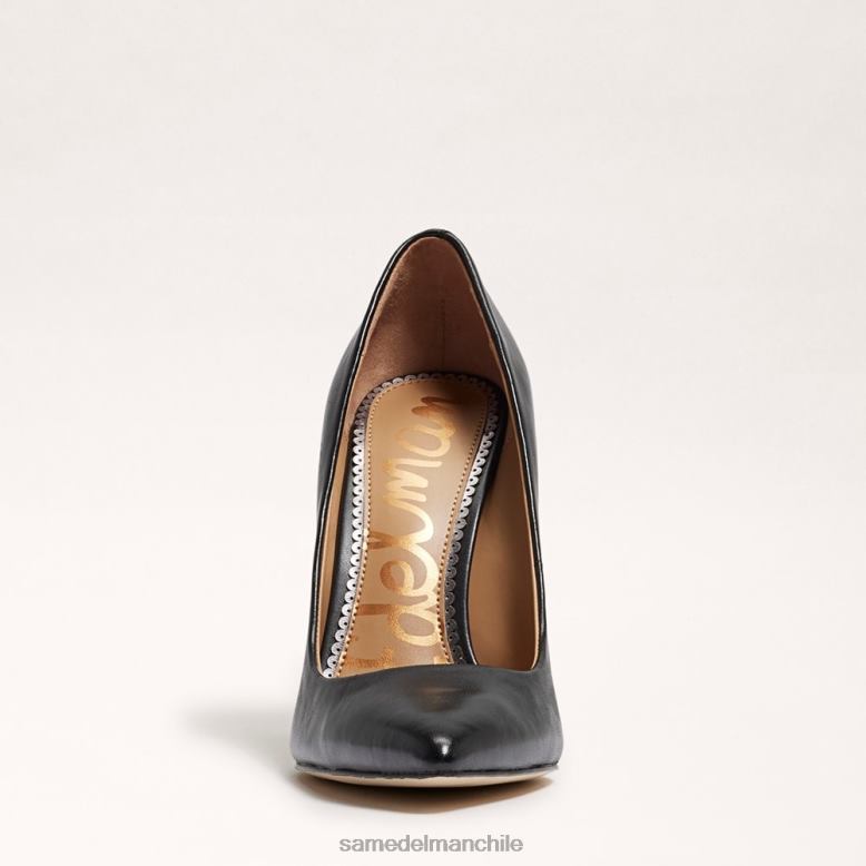 Sam Edelman P802J409 calzado cuero negro mujer danna tacón puntiagudo