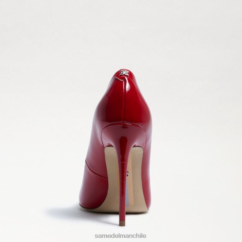 Sam Edelman P802J410 calzado rojo rubí mujer danna tacón puntiagudo