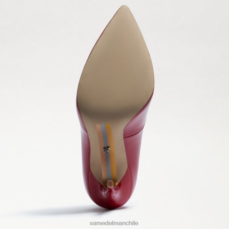 Sam Edelman P802J410 calzado rojo rubí mujer danna tacón puntiagudo