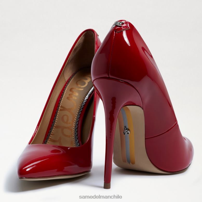 Sam Edelman P802J410 calzado rojo rubí mujer danna tacón puntiagudo