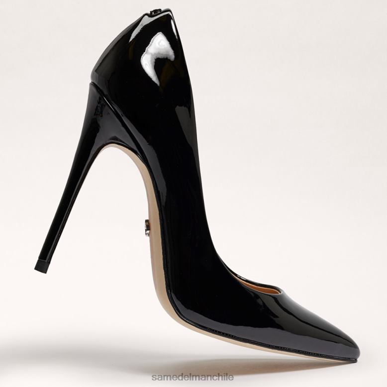 Sam Edelman P802J411 calzado charol negro mujer danna tacón puntiagudo