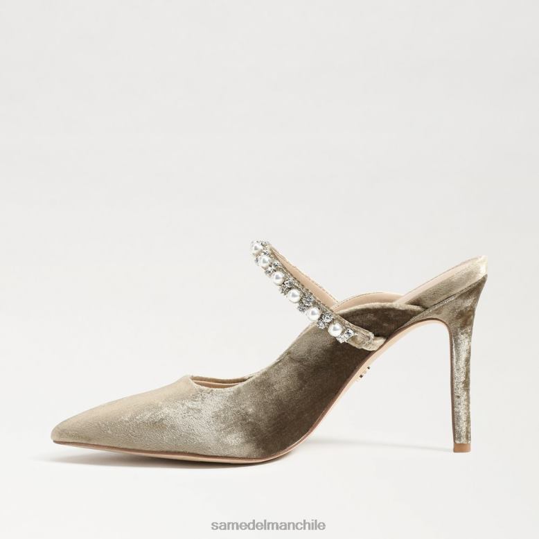 Sam Edelman P802J526 calzado champiñón mujer bomba mula hyland