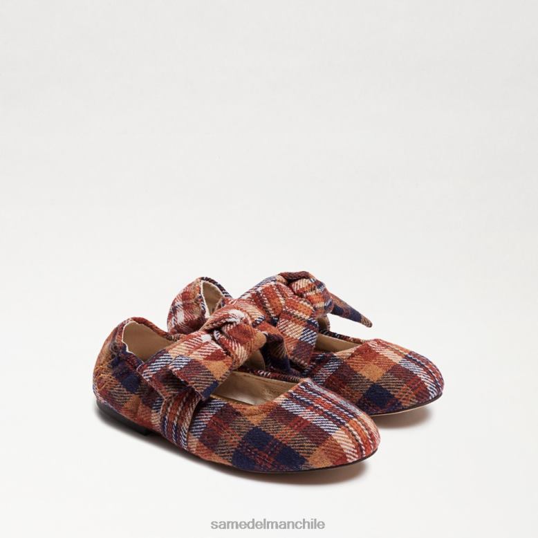 Sam Edelman P802J1024 calzado óxido múltiple niños bailarinas felicidad