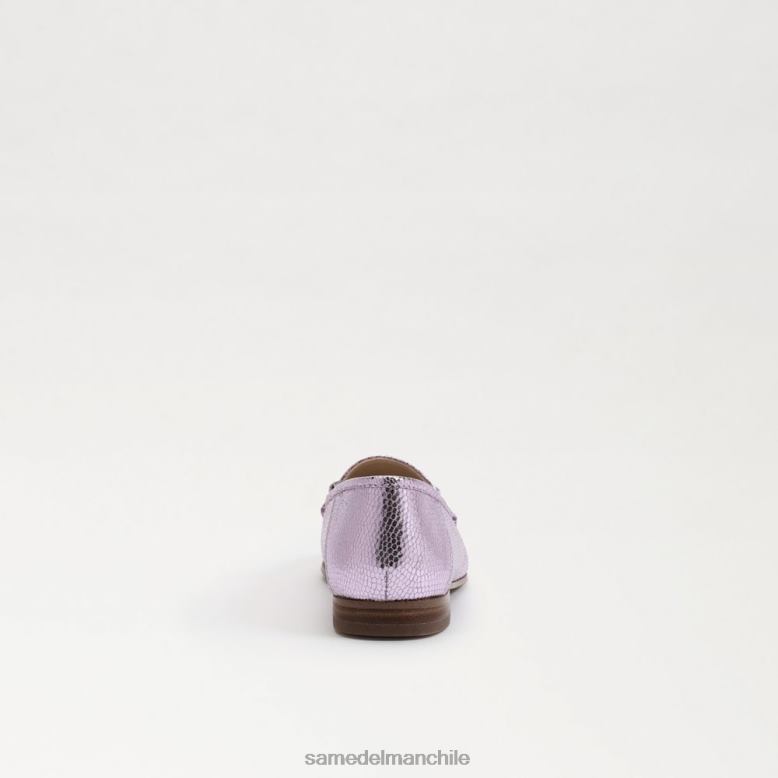 Sam Edelman P802J905 calzado cuarzo lila niños mocasines loraine bit
