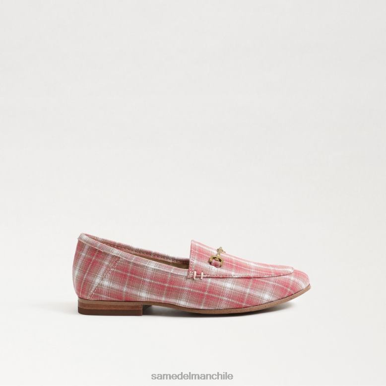 Sam Edelman P802J906 calzado carmesí múltiple niños mocasines loraine bit