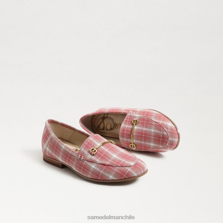 Sam Edelman P802J906 calzado carmesí múltiple niños mocasines loraine bit
