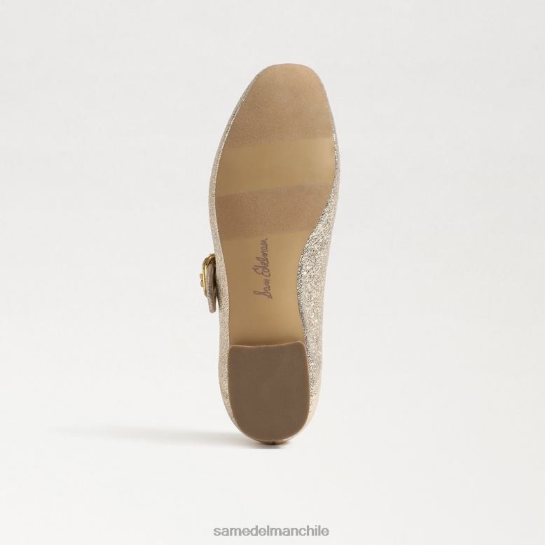 Sam Edelman P802J917 calzado hoja de oro niños michaela mary jane
