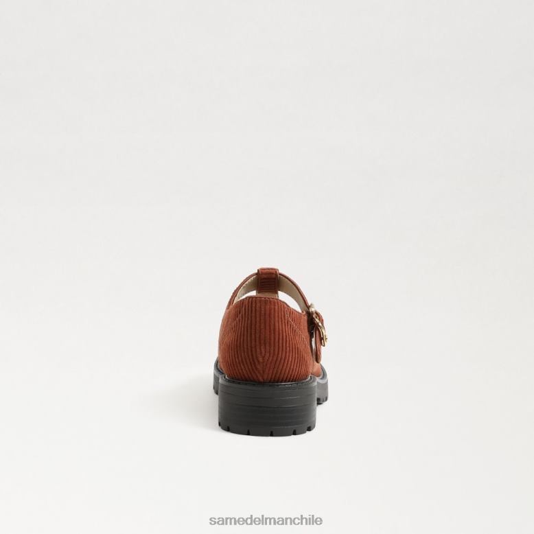 Sam Edelman P802J926 calzado cobre caliente niños mocasines taelor con suela de tacos