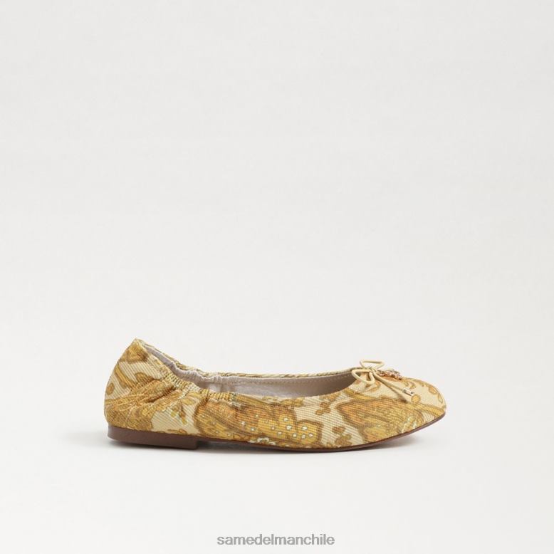 Sam Edelman P802J983 calzado cúrcuma niños bailarinas felicia