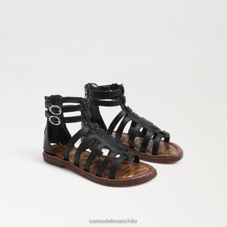 Sam Edelman P802J1031 calzado negro niños sandalia gladiadora ginnie