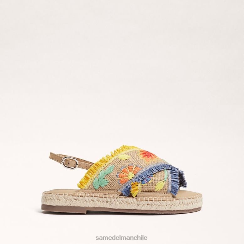Sam Edelman P802J1033 calzado natural/amarillo niños sandalia kayden