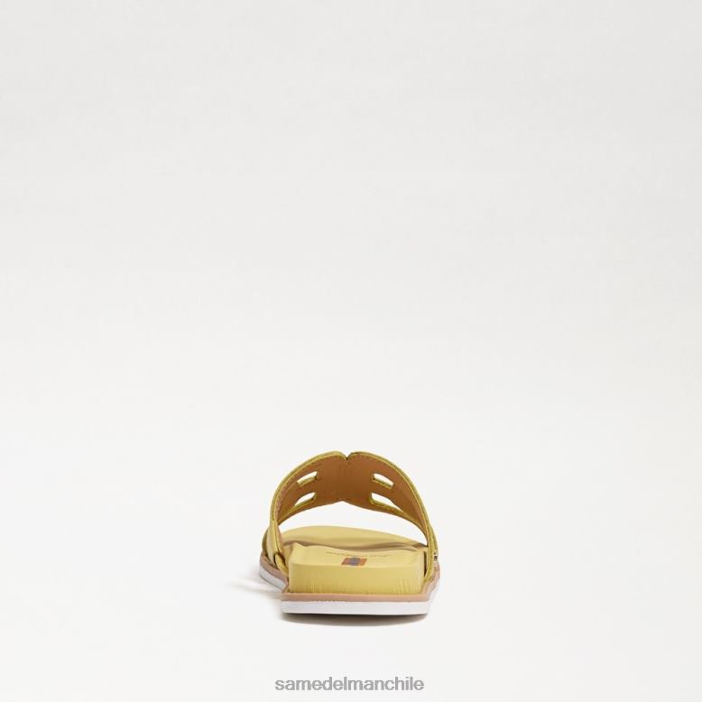 Sam Edelman P802J1048 calzado cuero amarillo mantequilla niños sandalias valeri