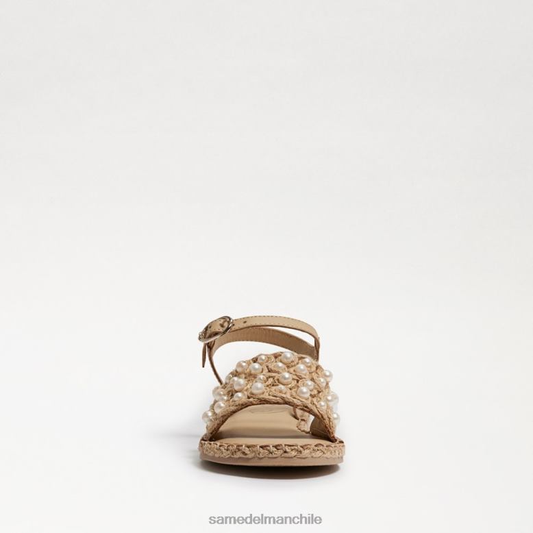 Sam Edelman P802J1049 calzado lino natural niños sandalia de acebo