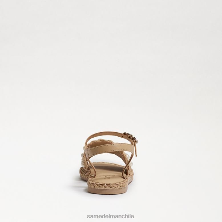 Sam Edelman P802J1049 calzado lino natural niños sandalia de acebo