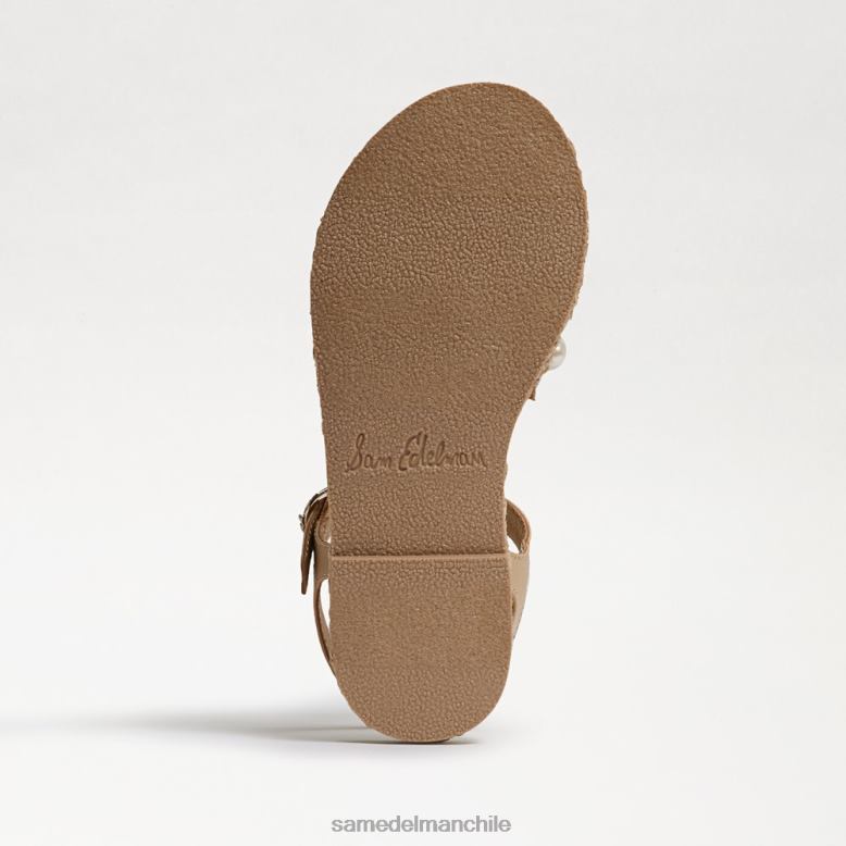 Sam Edelman P802J1049 calzado lino natural niños sandalia de acebo