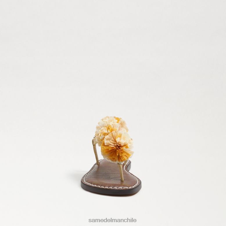 Sam Edelman P802J1054 calzado cuero del sol del desierto niños sandalia de tanga gillie