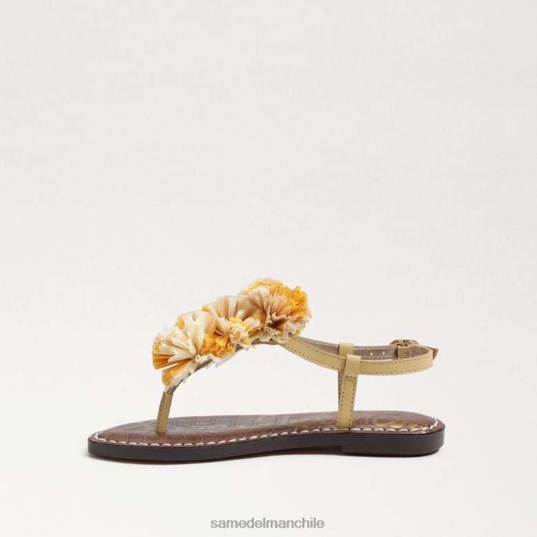 Sam Edelman P802J1054 calzado cuero del sol del desierto niños sandalia de tanga gillie