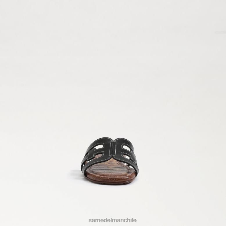 Sam Edelman P802J891 calzado cuero negro niños sandalia tipo bahía