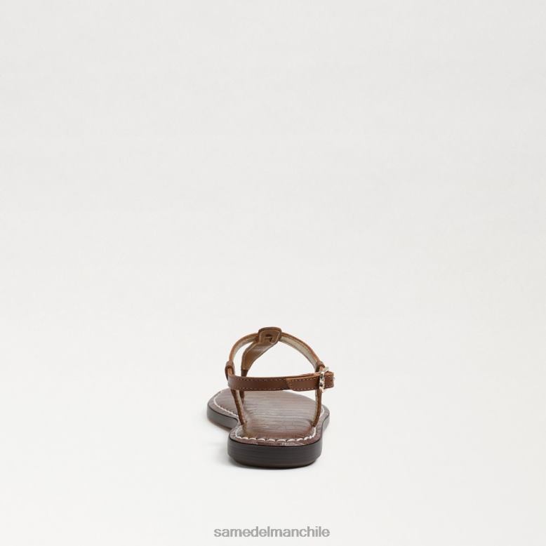 Sam Edelman P802J940 calzado cuero de silla de montar niños sandalia tanga gigi