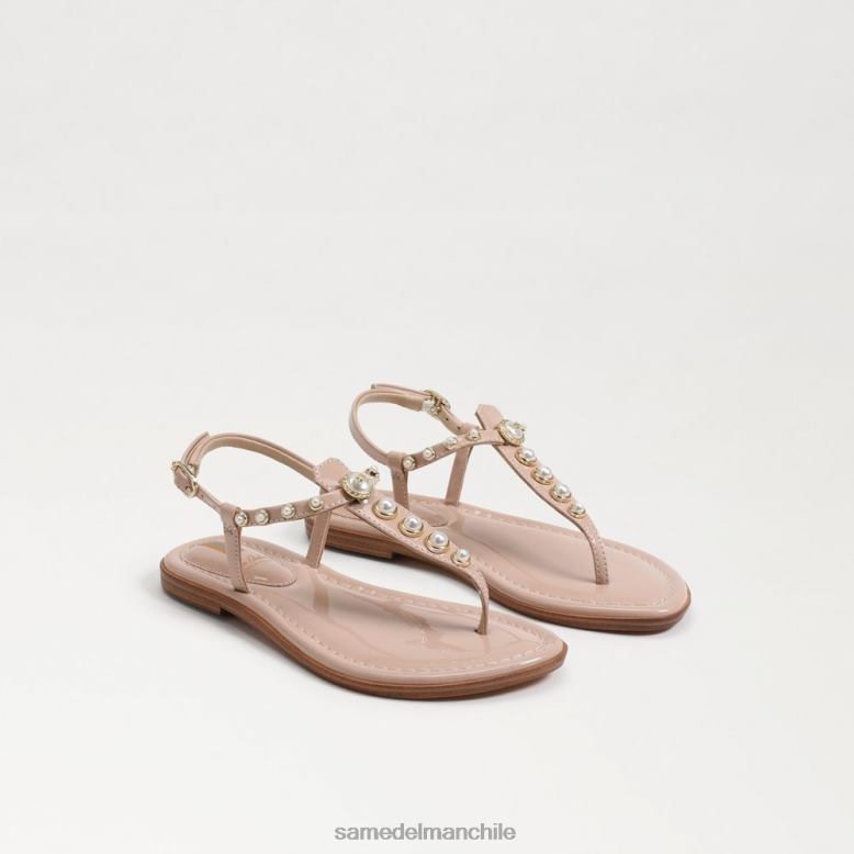 Sam Edelman P802J965 calzado amanecer rosa niños sandalia tanga gigi