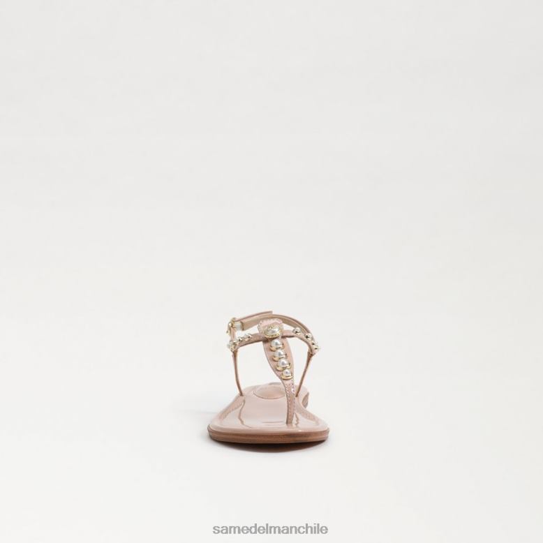 Sam Edelman P802J965 calzado amanecer rosa niños sandalia tanga gigi