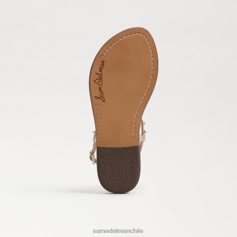 Sam Edelman P802J965 calzado amanecer rosa niños sandalia tanga gigi