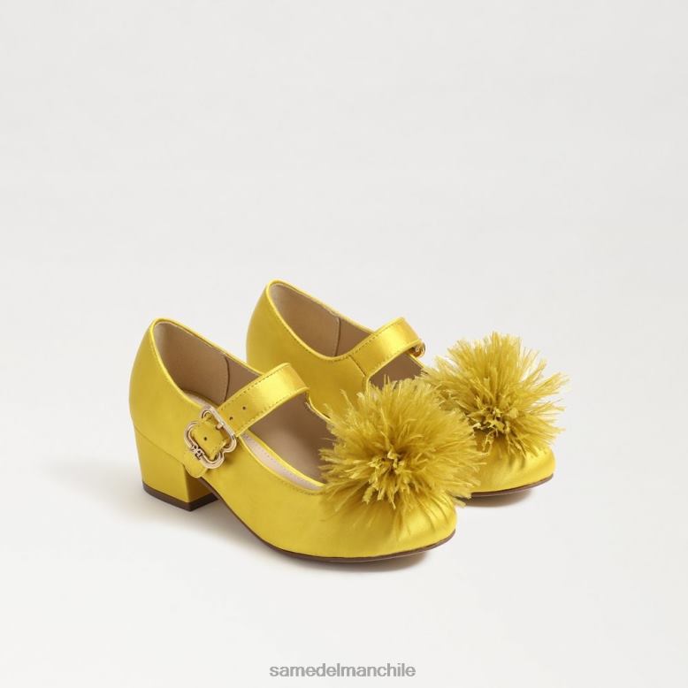 Sam Edelman P802J1045 calzado ocre niños merceditas talia con tacón en bloque