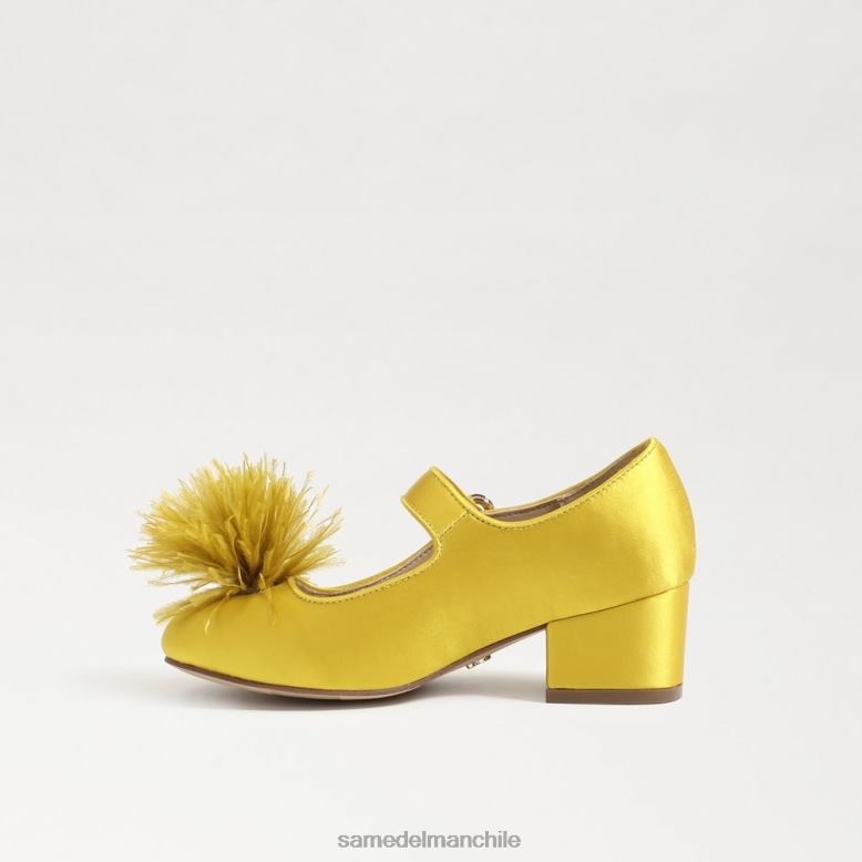 Sam Edelman P802J1045 calzado ocre niños merceditas talia con tacón en bloque