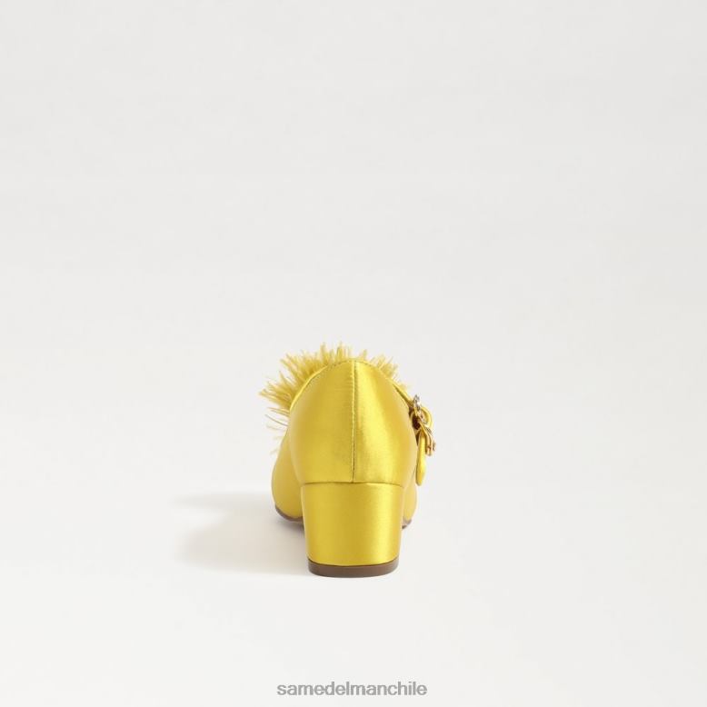 Sam Edelman P802J1045 calzado ocre niños merceditas talia con tacón en bloque