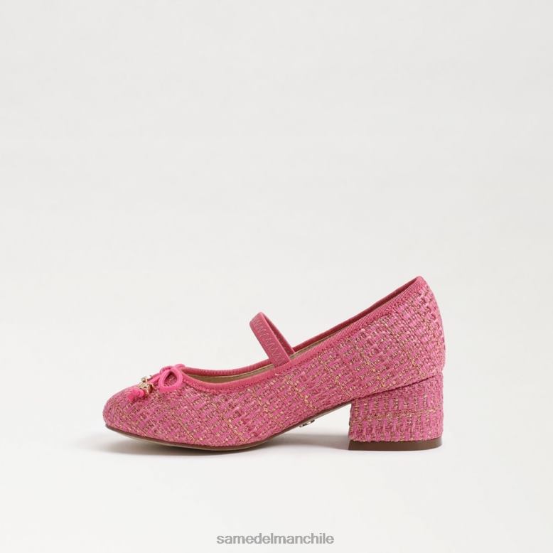 Sam Edelman P802J977 calzado Rosa rosada niños Mercedita Tyra con tacón en bloque