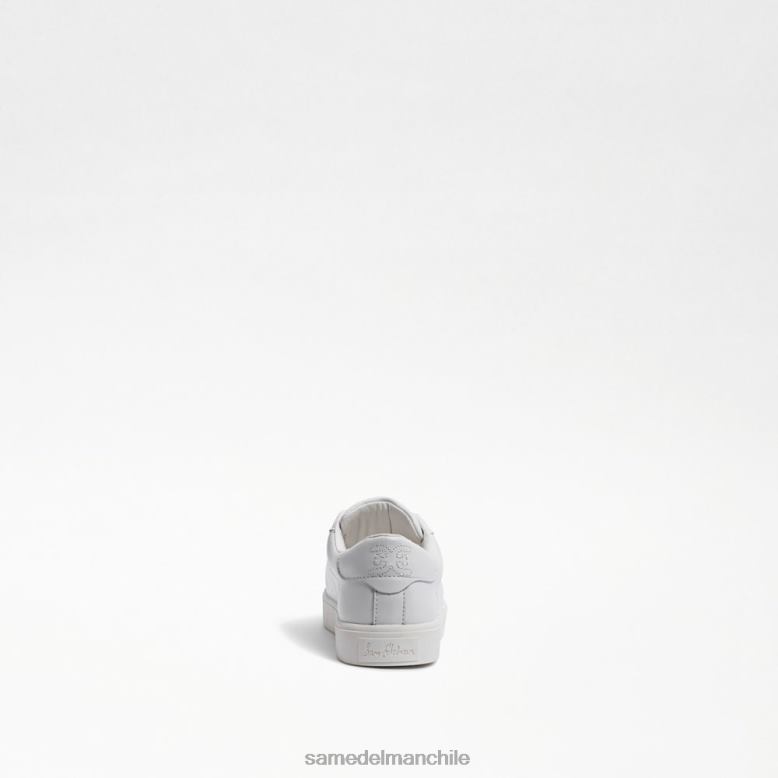 Sam Edelman P802J910 calzado cuero blanco niños zapatilla de etilo