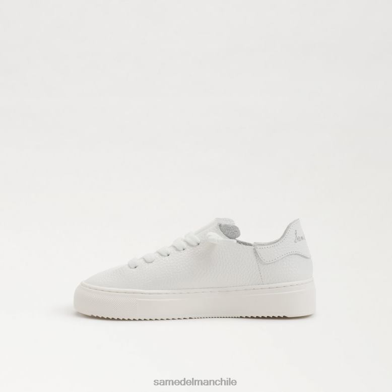 Sam Edelman P802J924 calzado blanco niños zapatillas poppy con cordones